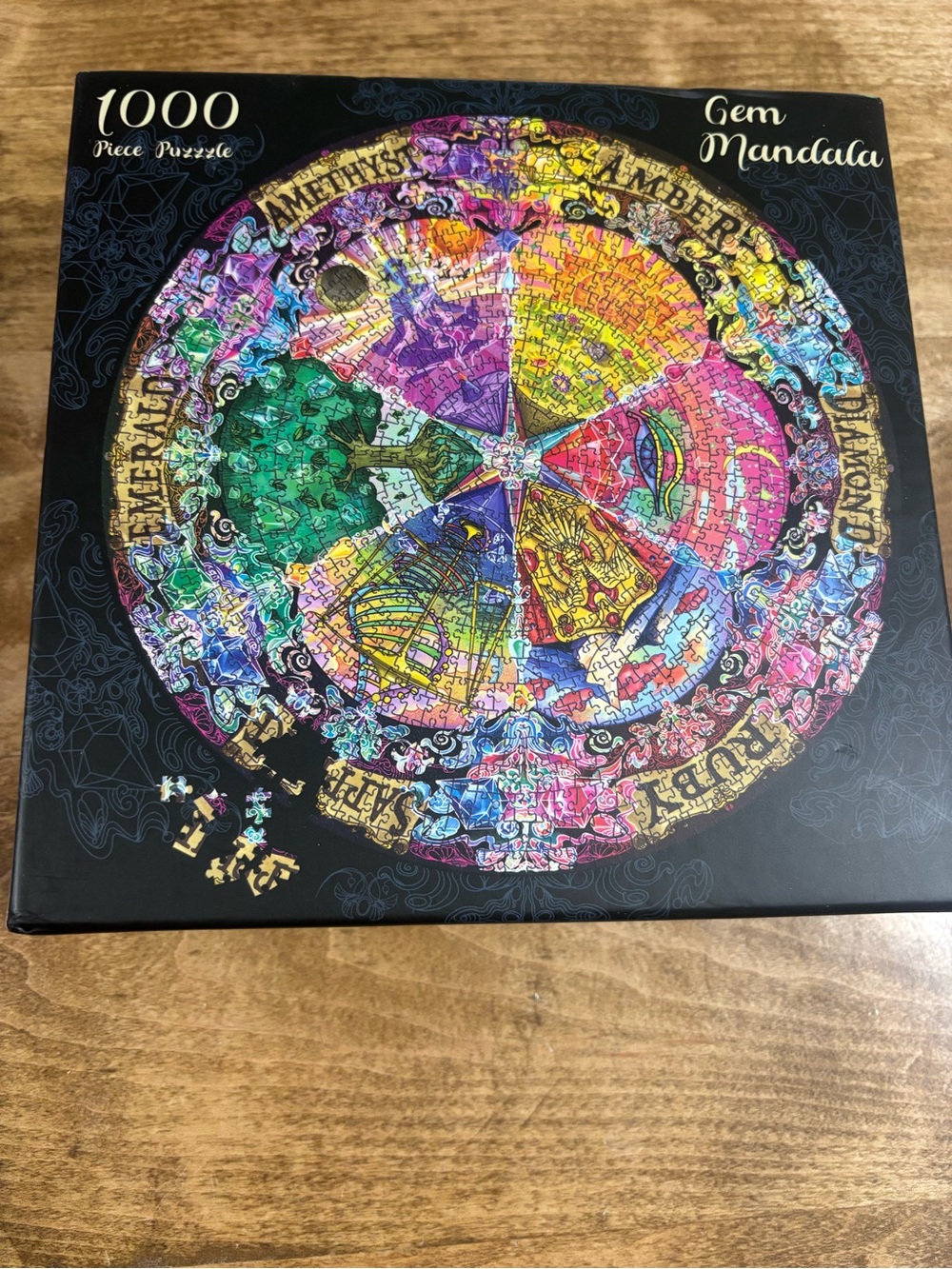 Gem Mandala 1000-Piece Jigsaw Puzzle - Antelope